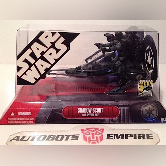 Hasbro Star Wars Chewbacca R2d2 SDCC Shadowscout Snowtrooper Boba Ig88 gx Kenner - Picture 2 of 13